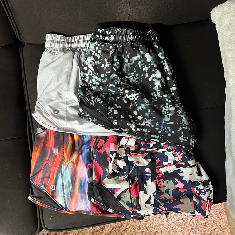 4 pairs of hotty hot shorts